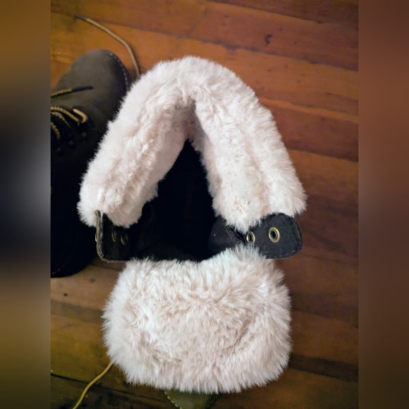 Timberland Boots Brown Leather Women's 7.5 like new - Picture 7 of 9